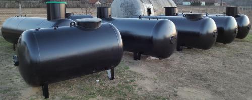 1. UNITANK-3 m3-es acél szennyvíz gyűjtő tartály - Tartály webáruház