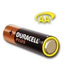 Duracell PLUS ceruza(AA) elem fóliás