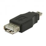 USB A aljzat-USB mini 5pin adapter