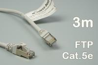 CAT.5E FTP szerelt patch kábel  3 m