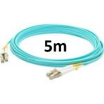 Optikai patch kábel LC/UPC-LC/UPC MM OM4 DX 3mm 5M