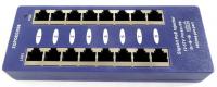 POE tápfeladó 8 port, tokozott, Gigabit