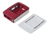 Raspberry Pi Case Red/White műanyag ház RBI Pi3 B+ 