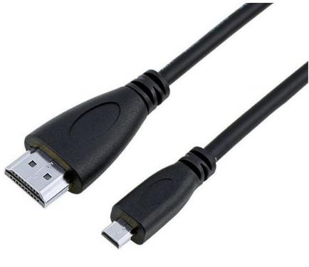Raspberry Pi HDMI to Micro HDMI kábel 1m fekete