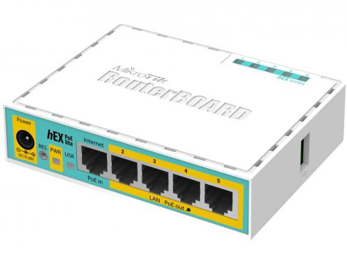 RouterBOARD hEX POE Lite SOHO router