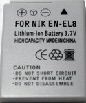 NIKON EN-EL8 utángyártott akku akkumulátor 