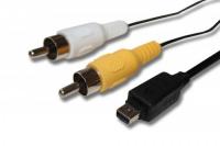 Olympus USB5/USB6 to 2x RCA AV kábel 