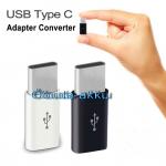 USB micro-ról Type-C-re átalakító adapter