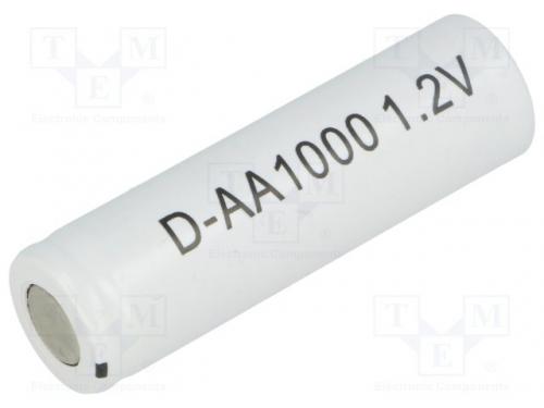 BYD D-AA1000 NiCd 1,2V akkumulátor. 