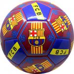            FC Barcelona logós műbör reklám 5-ös focilabda