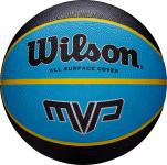     Kosárlabda Wilson MVP gumi 3-as és  7 -es méret fekete-kék