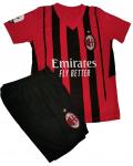 AC Milan 2021/22 hazai gyermek mezgarnitúra Ibrahimovic felirattal