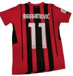 AC Milan 2022/23 hazai gyermek mezgarnitúra Ibrahimovic felirattal