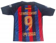 Barcelona 2022/23 hazai mezgarnitúra Lewandowski felirattal