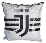 Flitteres Juventus címeres párna