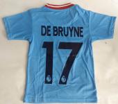 Manchester City hazai 2022/23 mezgarnitúra De Bruyne felirattal