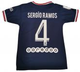 PSG 2021/22 hazai mezgarnitúra Sergio Ramos felirattal