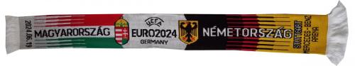 2024 EB szurkolói kötött sál Németország-Magyarország