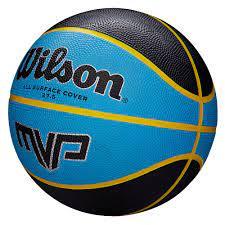     Kosárlabda Wilson MVP gumi 3-as és  7 -es méret fekete-kék