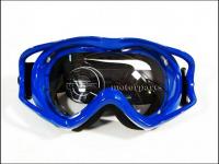 EGYÉB UNIVERZÁLIS MOTOROS SZEMÜVEG CROSS KÉK YH02-BLUE -CHN