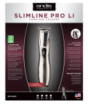 Andis Slimline® Pro Li T-Blade Trimmer chrome(EU)