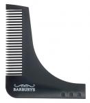 Barburys barber szakállformázó fésű