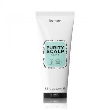 Kemon purity scalp clay zsírosodás elleni tisztító kezelés 200 ml