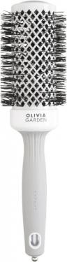 Olivia Garden Expert shine white körkefe 45 mm.