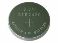 LIR2450 lithium gomb akkumulátor 3,6V 120mAh