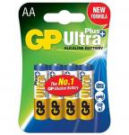 GP Ultra Plus LR6 AA tartós elem 4db/bl  (ár/db) 15AUP