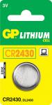 CR 2430 3V lítium elem