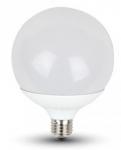 V-TAC 17W E27 LED 1520lm meleg fehér (3000K) nagygömb alakú