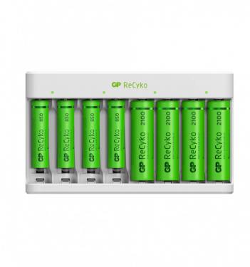 GP Batteries E811 akkutöltő + 4db 2000mAh AA + 800mAh AAA akku