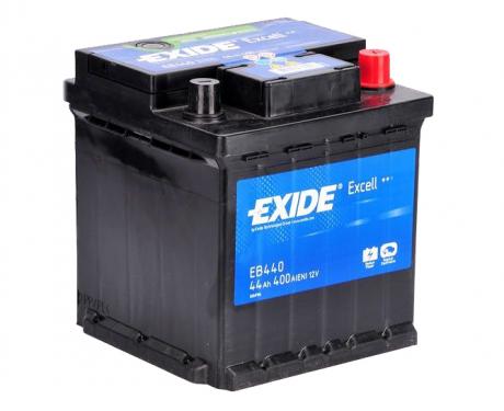 Exide Excell EB440 44Ah 400A autó akkumulátor