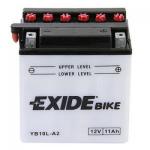 EXIDE Bike Motor Akkumulátor (YB10L-A2) 12V 11Ah 160A Jobb+