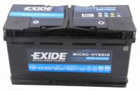 EXIDE Start Stop AGM Akkumulátor 12V 95Ah 850A Jobb+