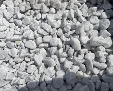Bianco Carrara díszkavics