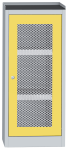 SCH T5 B vegyszerszekrény rácsbetétes ajtóval, kifolyásgátló polcokkal