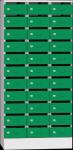 SVO_33_A33 postázó/szortírozó szekrény (33 rekesz, levélbedobós)