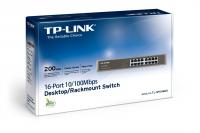 TP-Link TL-SF1016DS 16 portos 10/100Mb rack/asztali switch