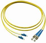Optikai patch kábel ST-LC duplex 9/125um (monomódusú) 2m