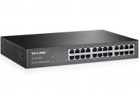 TP-Link TL-SF1024D 24 portos 10/100Mb rack/asztal switch