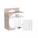 AQARA Light Switch H2 EU villanykapcsoló egy áramkörös, két gombos okos Zigbee + Thread