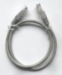 CAT5e UTP szerelt patch kábel  0.5m szürke
