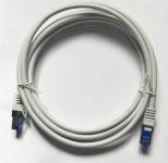 Cat7 S/FTP szerelt patch kábel 5m szürke