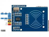 DIY RC522-MFRC RFID Mifare szett(modul+kulcs+kártya)