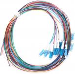 LC/UPC SingleMode SM 9/125 optikai pigtail kábel 0.9mm 1.5m, 12db