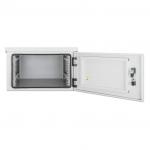 Rack szekrény 19" egyrészes 6U/600, Intellinet kültéri
