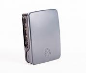 Raspberry Pi Case Black/Grey ház RBI Pi4          