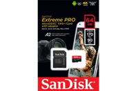 SanDisk microSDHC 64GB Extreme PRO + adapter